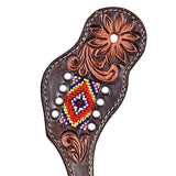 Bar H Equine Leather Spurs Straps for Adults Western Womens Spur Horse Riding Barrel Racing Show and Rodeo Strap Adult Women