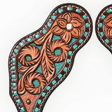 Bar H Equine Western Leather Spurs Straps for Adults Men Womens Spur Straps