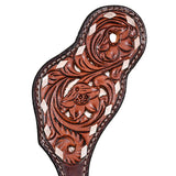 Bar H Equine Leather Spurs Straps for Adults Western Womens Spur Horse Riding Barrel Racing Show and Rodeo Strap Adult Women