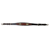Bar H Equine American Leather Horse Saddle Tack One Ear Headstall | Breast Collar Browband Wither Strap Set BER238
