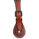 Bar H Equine Leather Spurs Straps for Adults Western Womens Spur Horse Riding Barrel Racing Show and Rodeo Strap Adult Women
