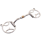 Bar H Equine Tongue Relief D Ring Horse Mouth Snaffle Bit W/Copper Rings | Bits for Horses and bridles