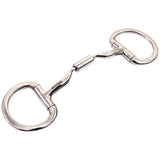 Stainless Steel Medium Port D Ring W/ Roller Bit