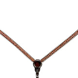 Bar H Equine Genuine Western American Leather Horse Premium Headstall & Breast Collar Set - Breast Collor