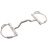 Bar H Equine Stainless Steel D Ring Racking Snaffle Bit | Bits for Horses Horse and Bridles