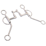 Bar H Equine Stainless Steel High Port Swivel Shank Traning Bit | Bits for Horses Horse and Bridles
