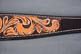 Bar H Equine Genuine Western American Leather Horse Premium Headstall & Breast Collar Set