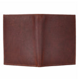 BAR H EQUINE Hand Carved Unisex Bifold Wallet Genuine Hair-On Leather