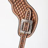 Bar H Equine Western Leather Spurs Straps for Adults Men Womens Spur Straps