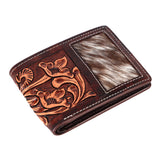 BAR H EQUINE Genuine Leather Rodeo - Bifold & Trifold Wallet For Men Women