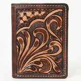 BAR H EQUINE Genuine Leather Rodeo - Bifold & Trifold Wallet For Men Women