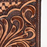 BAR H EQUINE Genuine Leather Rodeo - Bifold & Trifold Wallet For Men Women