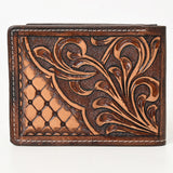 BAR H EQUINE Genuine Leather Rodeo - Bifold & Trifold Wallet For Men Women