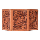 BAR H EQUINE Genuine Leather Rodeo - Bifold & Trifold Wallet For Men Women