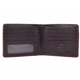 BAR H EQUINE Hand Carved Unisex Bifold Wallet Genuine Hair-On Leather