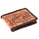 BAR H EQUINE Genuine Leather Rodeo - Bifold & Trifold Wallet For Men Women