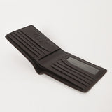 BAR H EQUINE Hand Carved Unisex Bifold Wallet Genuine Hair-On Leather
