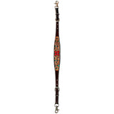 Bar H Equine American Leather Horse Saddle Tack One Ear Headstall Breast Collar Browband Wither Strap Tropical Turquoise
