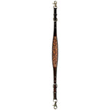 Bar H Equine American Leather Horse Saddle Tack One Ear Headstall | Breast Collar Browband Wither Strap Set for Horses BER113
