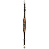 Bar H Equine American Leather Horse Saddle Tack One Ear Headstall | Breast Collar Browband Wither Strap Set for Horses BER114