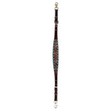 Bar H Equine Genuine Western American Leather Horse Premium Headstall & Breast Collar Set