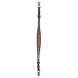 Bar H Equine Western Horse Genuine American Leather Wither Straps Breast Collar Headstall Tack Set