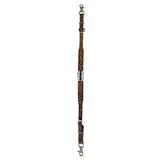 Bar H Equine American Leather Horse Saddle Tack One Ear Headstall | Breast Collar Browband Wither Strap Set BER213
