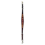 Bar H Equine Genuine Western American Leather Horse Premium Headstall & Breast Collar Set