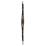 Bar H Equine American Leather Horse Saddle Tack One Ear Headstall | Breast Collar Browband Wither Strap Set BER240