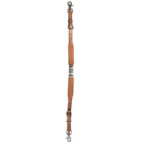 Bar H Equine American Leather Horse Saddle Tack One Ear Headstall | Breast Collar Browband Wither Strap Set BER252