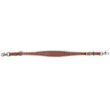 Bar H Equine American Leather Horse Saddle Tack One Ear Headstall | Breast Collar Browband Wither Strap Set BER260