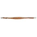 Bar H Equine American Leather Horse Saddle Tack One Ear Headstall | Breast Collar Browband Wither Strap Set BER265