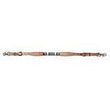 Bar H Equine Genuine Western American Leather Horse Premium Headstall & Breast Collar Set