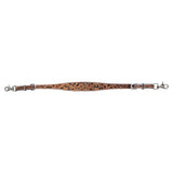 Bar H Equine Genuine Western American Leather Horse Premium Headstall & Breast Collar Set