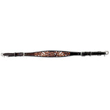 Bar H Equine American Leather Horse Saddle Tack One Ear Headstall | Breast Collar Browband Wither Strap Set BER280
