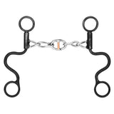 BAR H EQUINE Western Antique Short Shank Bit with Chain Mouthpiece