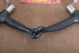 HILASON 5 In Mouth Snaffle Bit With Stainless Steel Eggbutt