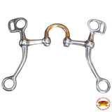 HILASON Short Shank Correction Bit with Stainless Steel | Horse Bits Western Walking Training Equine for horses - Gold III