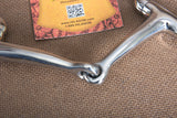 HILASON 5 In Mouth Snaffle Bit With Stainless Steel Eggbutt