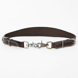 Bar H Equine American Leather Horse Saddle Tack One Ear Headstall Breast Collar Browband Wither Strap Set