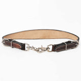 Bar H Equine American Leather Horse Saddle Tack One Ear Headstall | Breast Collar Browband Wither Strap Set for Horses BER180