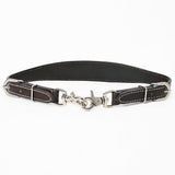 Bar H Equine Genuine Western American Leather Horse Premium Headstall & Breast Collar Set