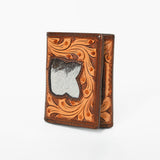 BAR H EQUINE Genuine Leather Rodeo - Bifold & Trifold Wallet For Men Women