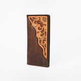 BAR H EQUINE Western Rodeo Bifold Unisex Genuine Leather Walllet