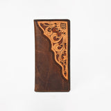 BAR H EQUINE Western Rodeo Bifold Unisex Genuine Leather Walllet