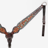 Bar H Equine Genuine Western American Leather Horse Headstall