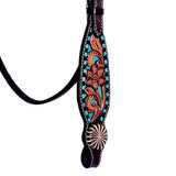 Bar H Equine Genuine Western American Leather Horse Headstall