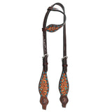 Bar H Equine Genuine Western American Leather Horse Headstall