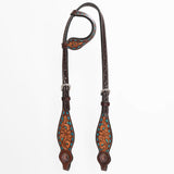 Bar H Equine Genuine Western American Leather Horse Headstall