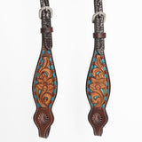 Bar H Equine Genuine Western American Leather Horse Headstall